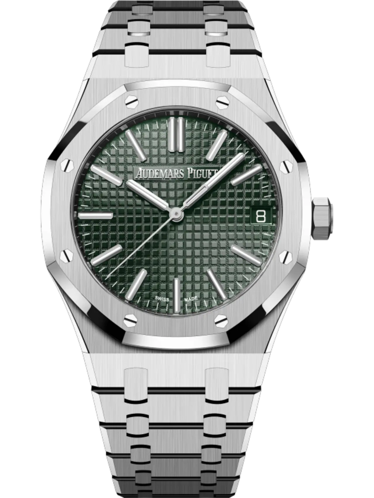 Audemars Piguet Royal Oak Watch 41mm Khaki Green Dial