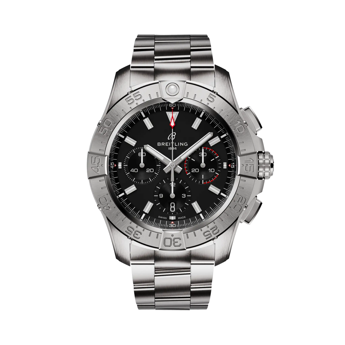 Breitling Avenger B01 Chronograph Watch 44mm AB0147101B1A1