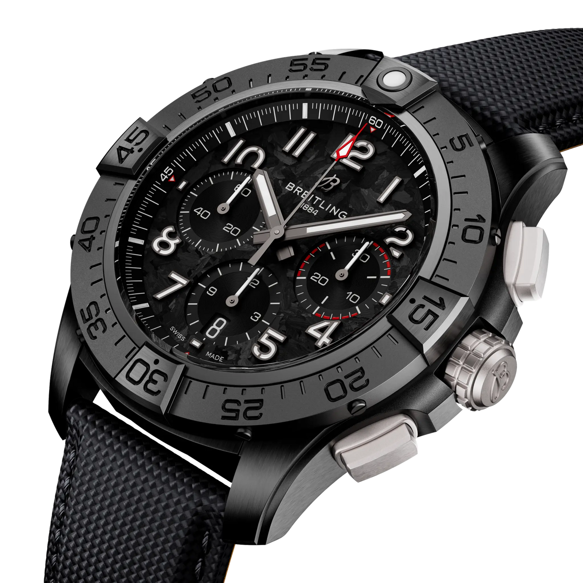 Breitling Avenger B01 Chronograph Watch 44mm SB0147101B1X1