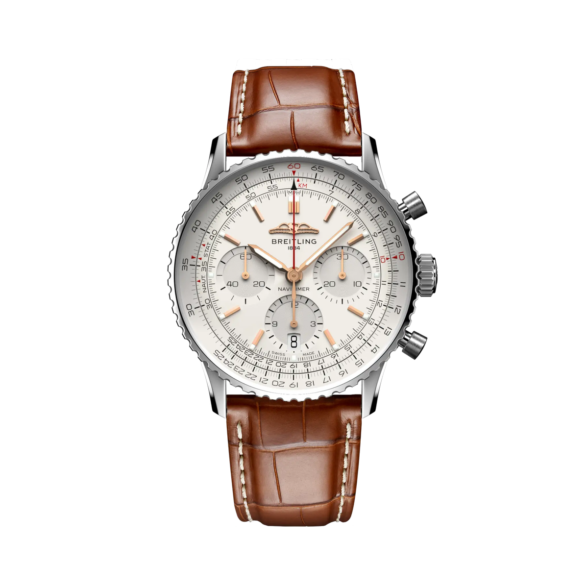 Breitling Navitimer B01 Chronograph Watch 41mm AB0139211G1P1