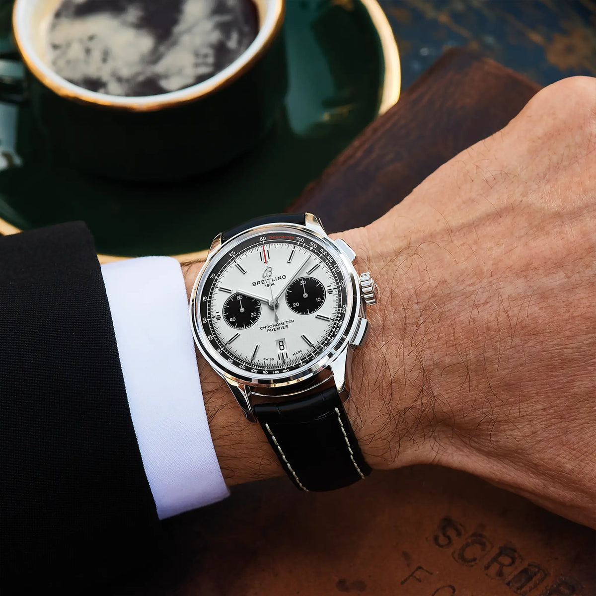Breitling Premier B01 Chronograph Watch 42mm AB0118221G1P1