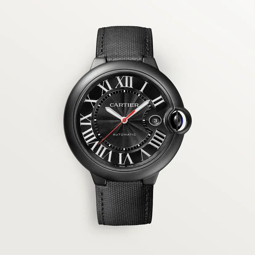 Cartier Ballon Bleu Carbon Watch 42mm