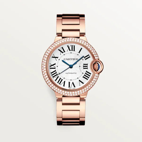 Cartier Ballon Bleu Diamond Watch 36mm