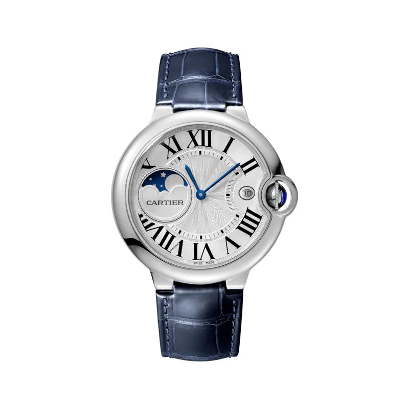 Cartier Ballon Bleu Moon Phase Watch 42mm