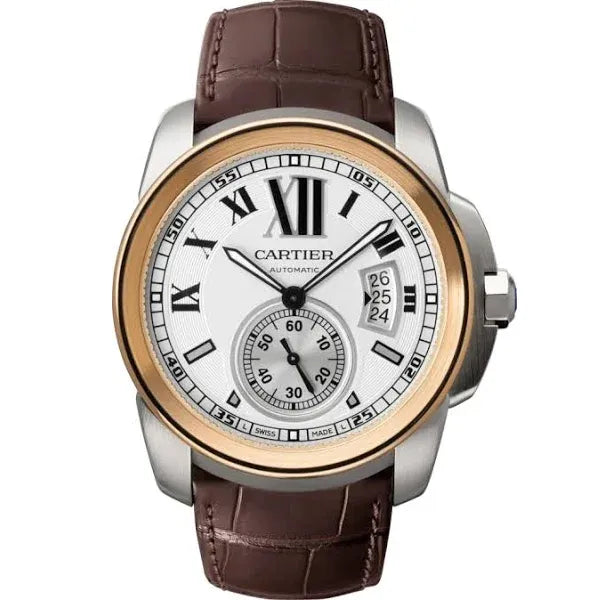 Cartier Calibre Rose Gold Mix Watch 42mm