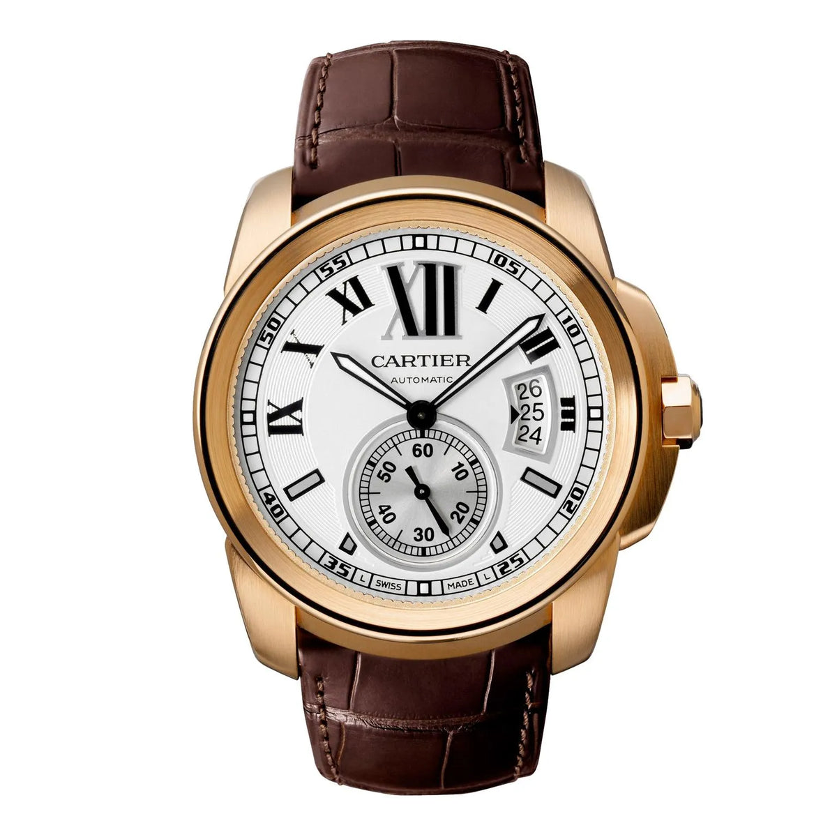 Cartier Calibre Watch 42mm Rose Gold