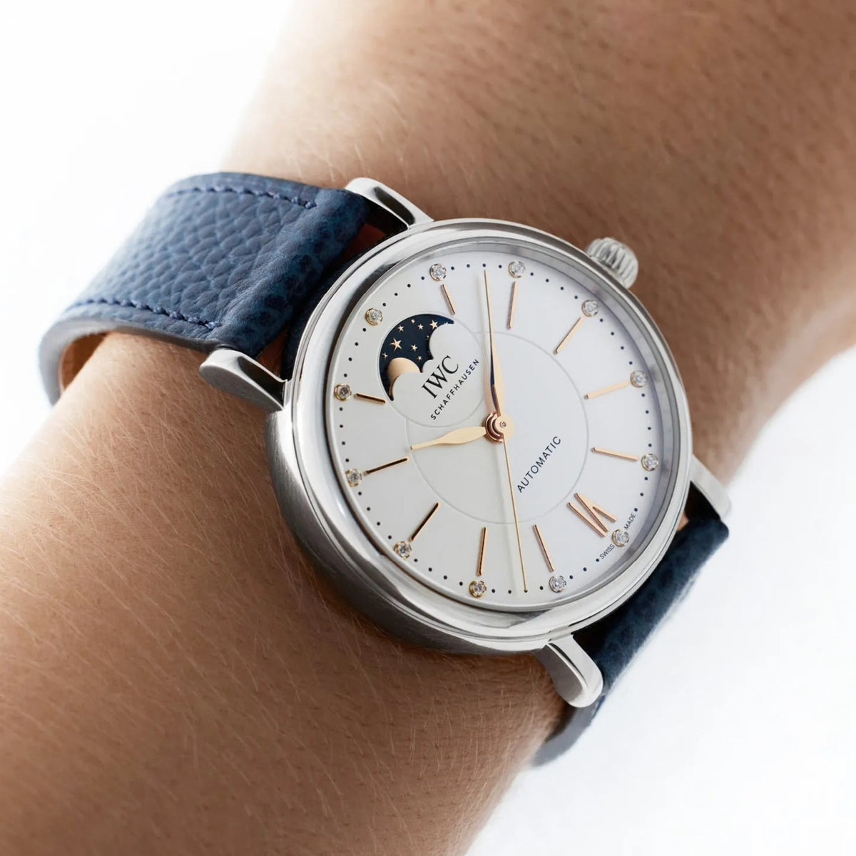 IWC Portofino Automatic Moon Phase Watch 37mm IW459601