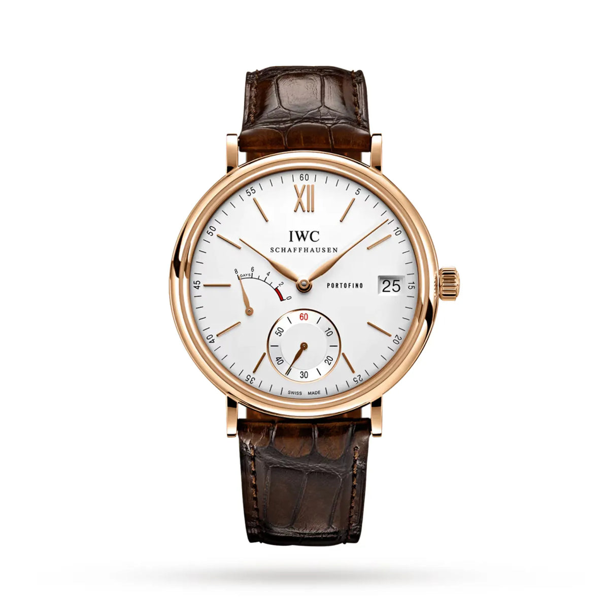 IWC Portofino Hand-Wound Eight Days Watch 45mm IW510107