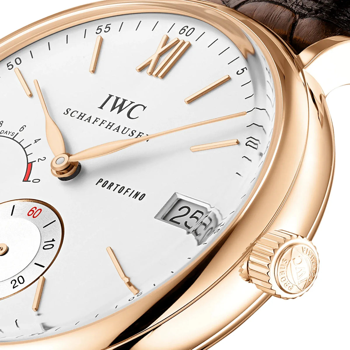 IWC Portofino Hand-Wound Eight Days Watch 45mm IW510107