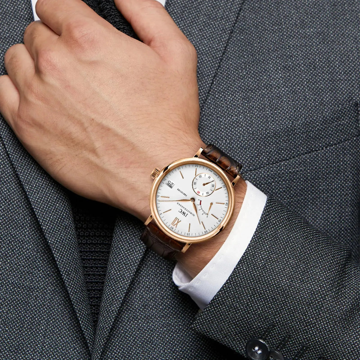 IWC Portofino Hand-Wound Eight Days Watch 45mm IW510107
