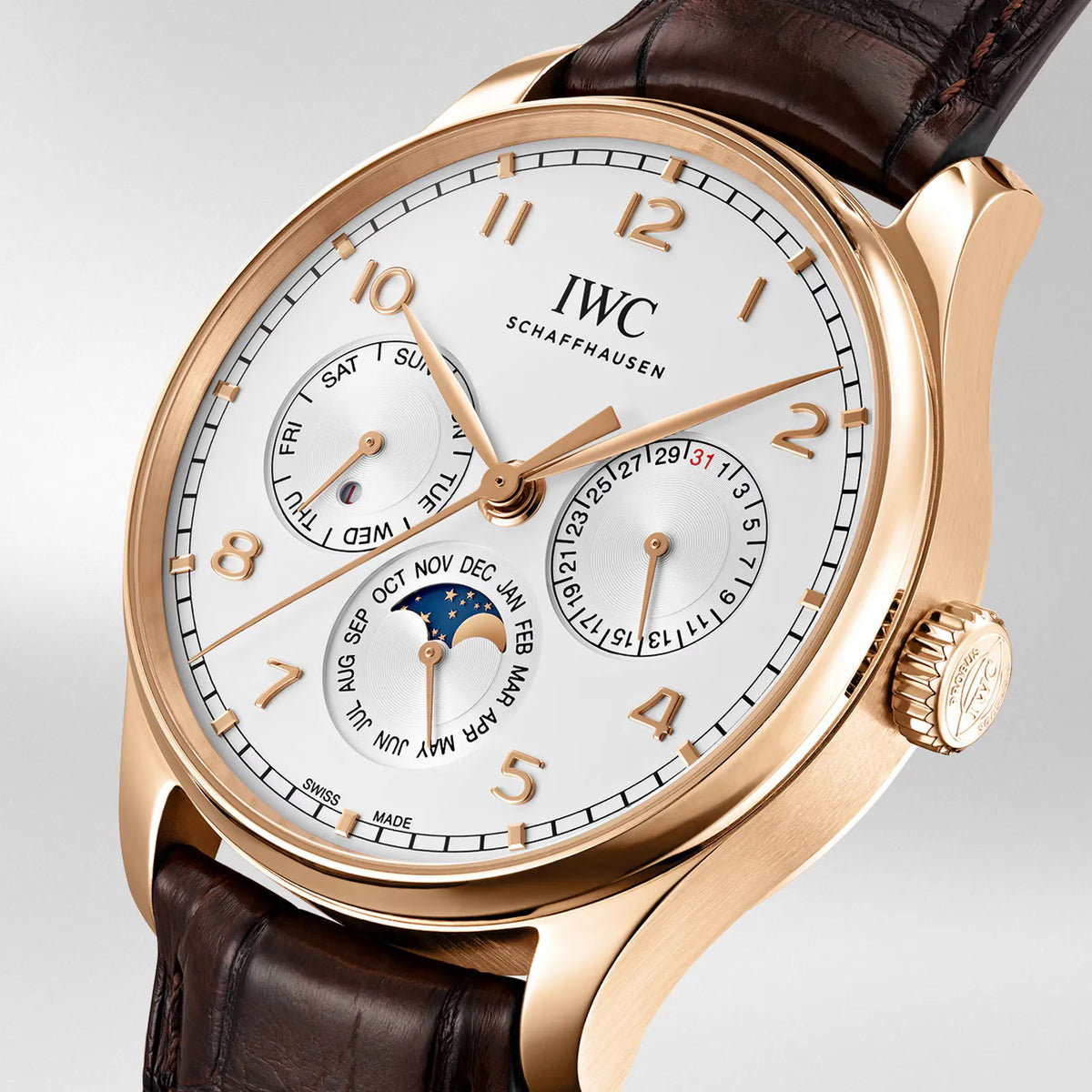 IWC Portugieser Perpetual Calendar Watch 42mm IW344202