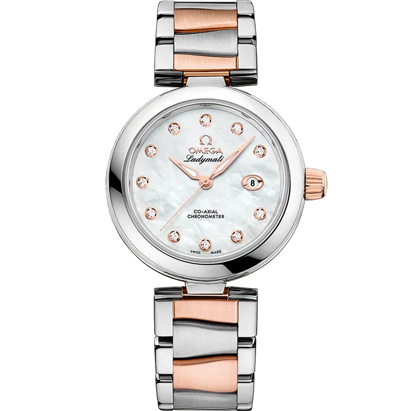 Omega De Ville Ladymatic Watch 34mm 425.25.34.20.55.004