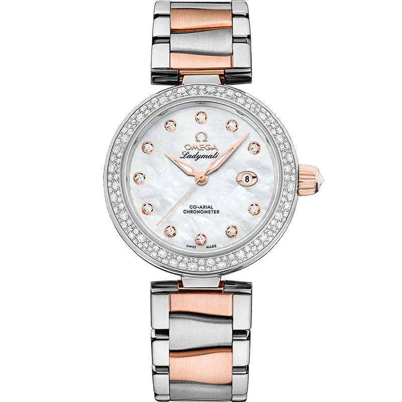Omega De Ville Ladymatic Watch 34mm 425.25.34.20.55.004