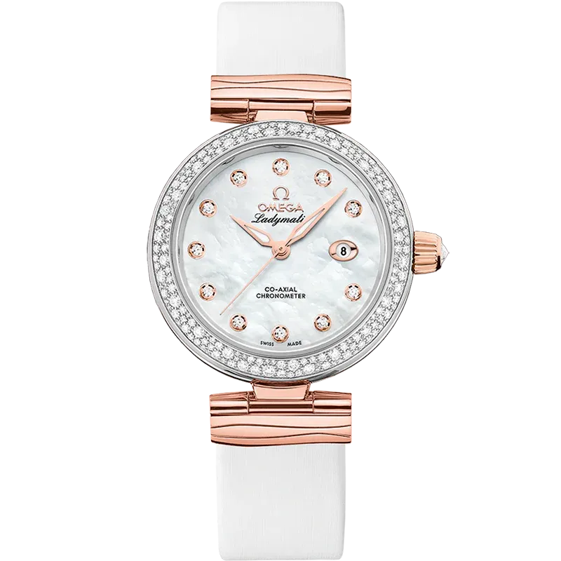 Omega De Ville Ladymatic Watch 34mm 425.27.34.20.55.004
