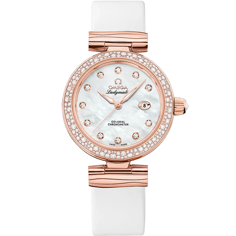 Omega De Ville Ladymatic Watch 34mm 425.67.34.20.55.008