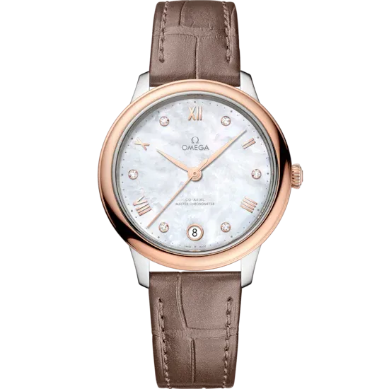 Omega De Ville Prestige Watch 34mm 434.23.34.20.55.001
