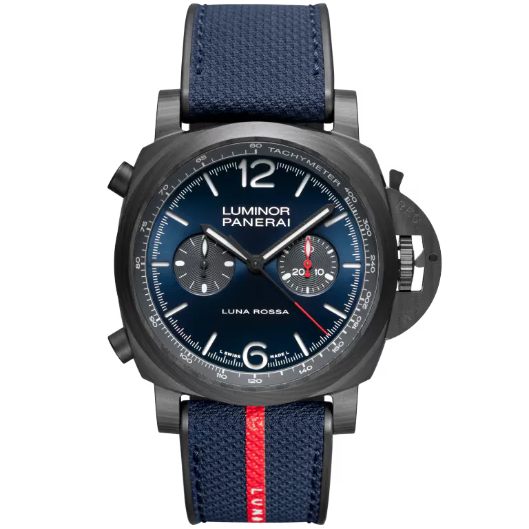Panerai Luminor Chrono Carbotech Luna Rossa Watch 44mm PAM01519