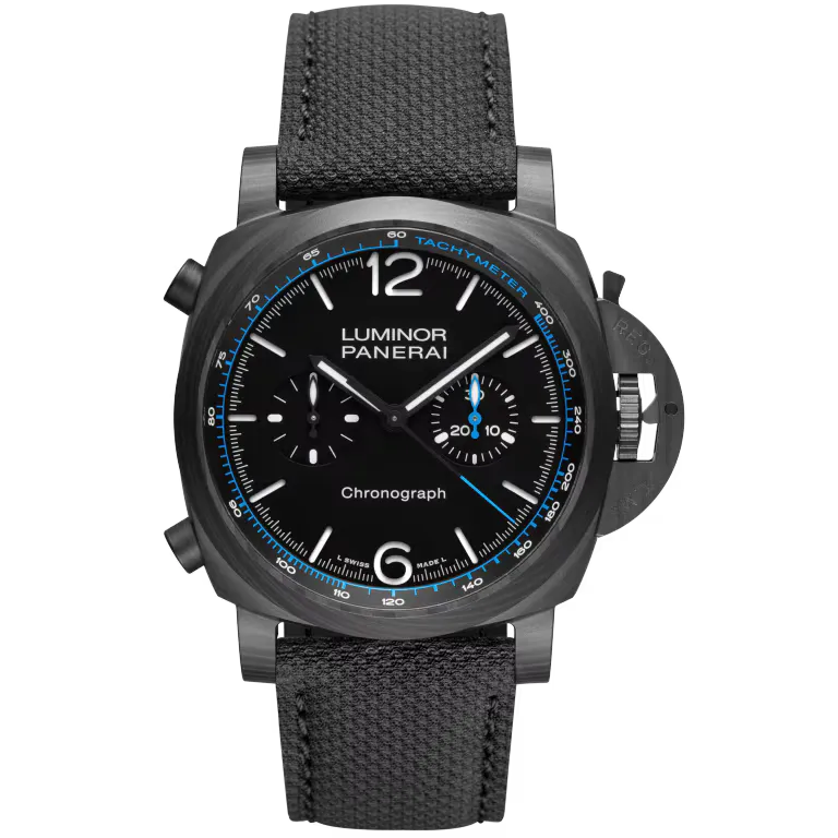 Panerai Luminor Chrono Carbotech Watch 44mm PAM01219