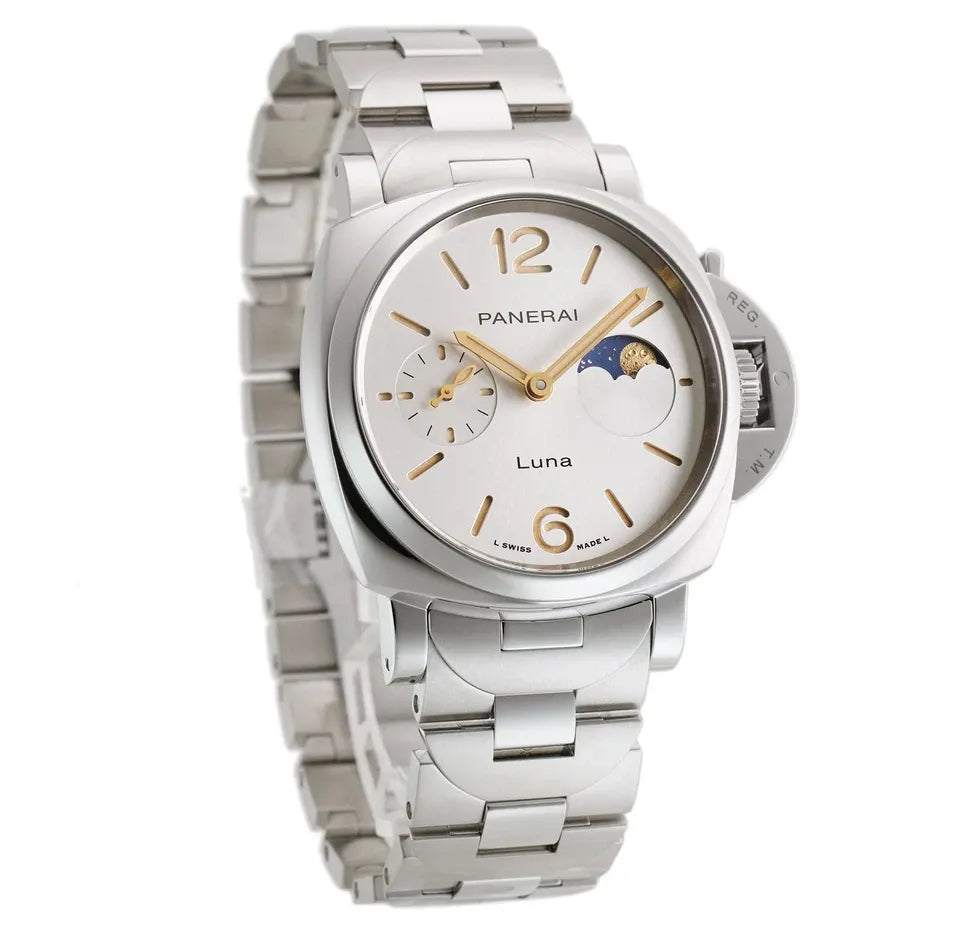 Panerai Luminor Due Luna Watch 38mm PAM01301