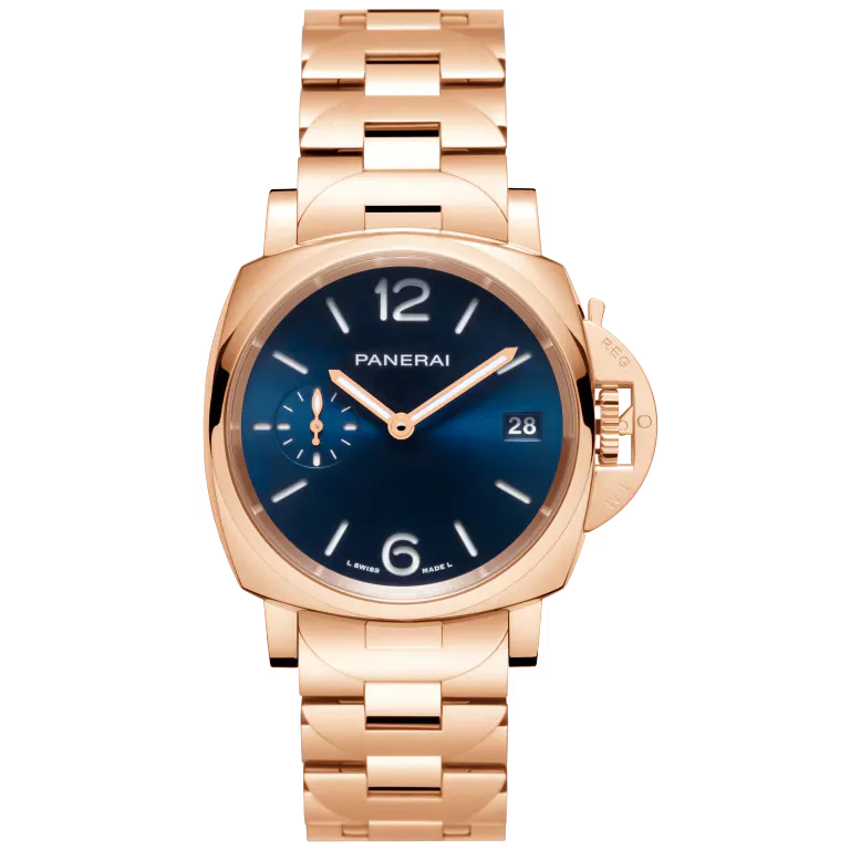Panerai Luminor Due TuttoOro Watch 38mm PAM01182