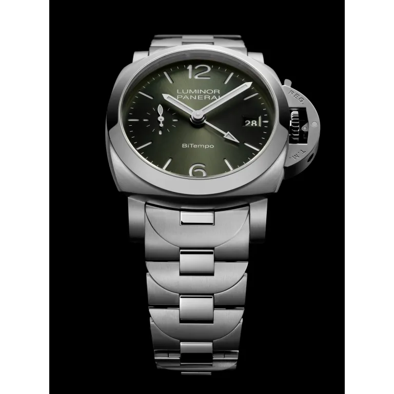 Panerai Luminor Quaranta BiTempo Watch 40mm PAM01640