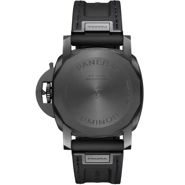 Panerai Luminor Quaranta Steel DLC Luna Rossa Watch 40mm PAM01408