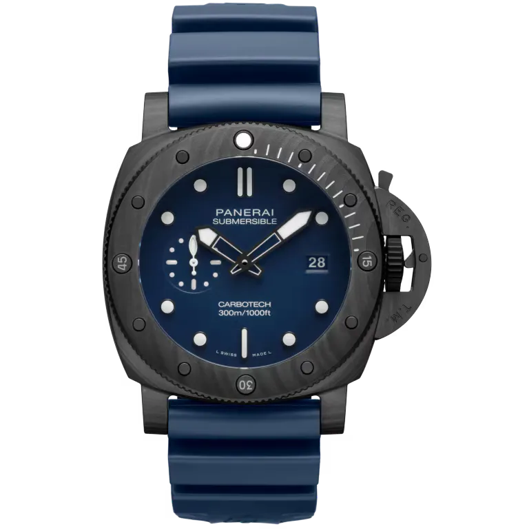 Panerai Submersible QuarantaQuattro Carbotech Watch 44mm PAM01232