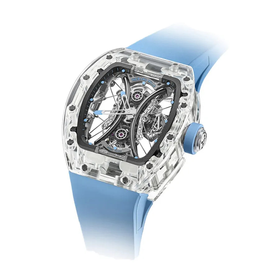 Richard Mille Tourbillon Sapphire Watch 44.5mm RM 53-02