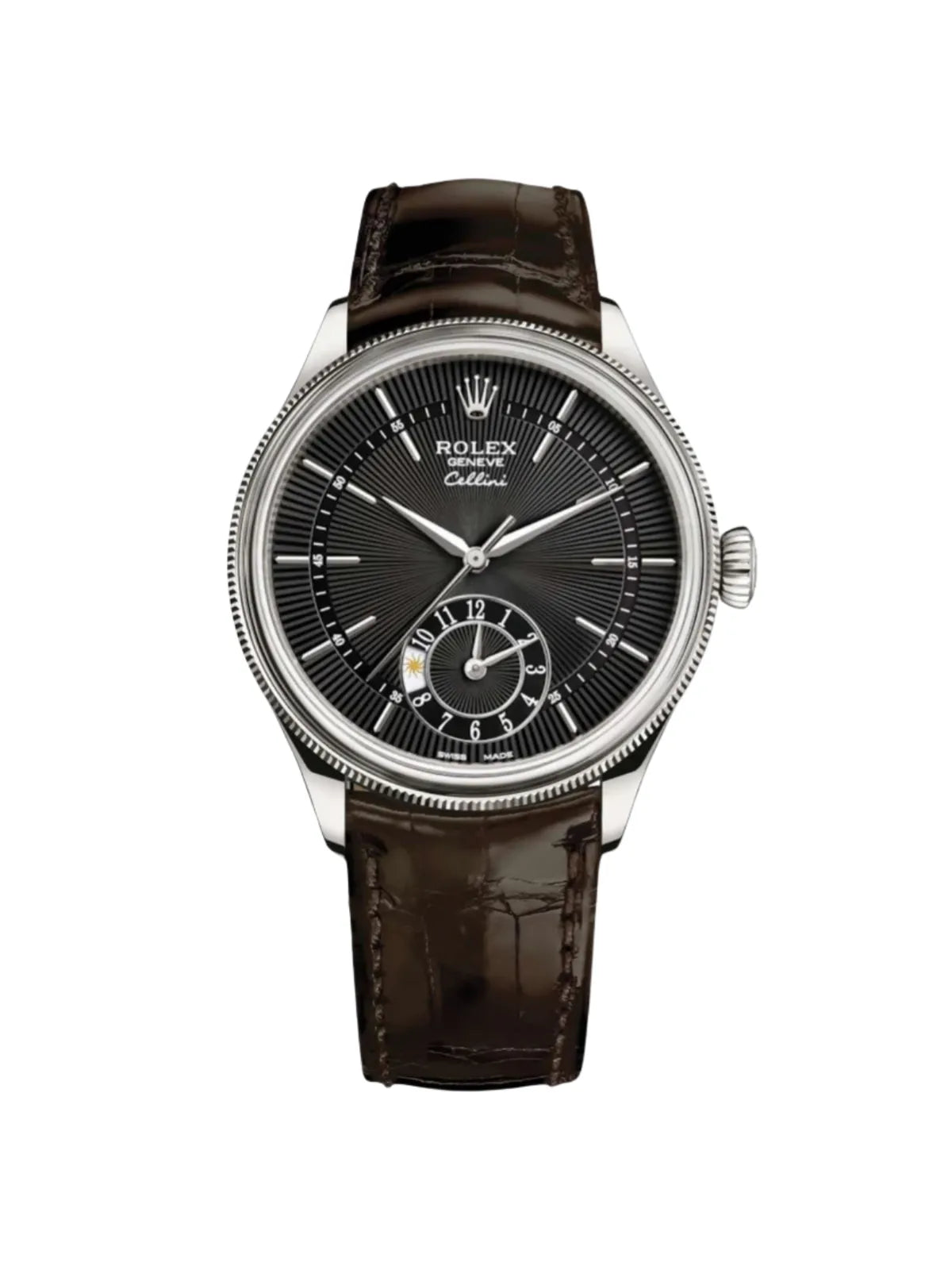 Rolex Cellini Dual Time Watch 39mm 50529-0010