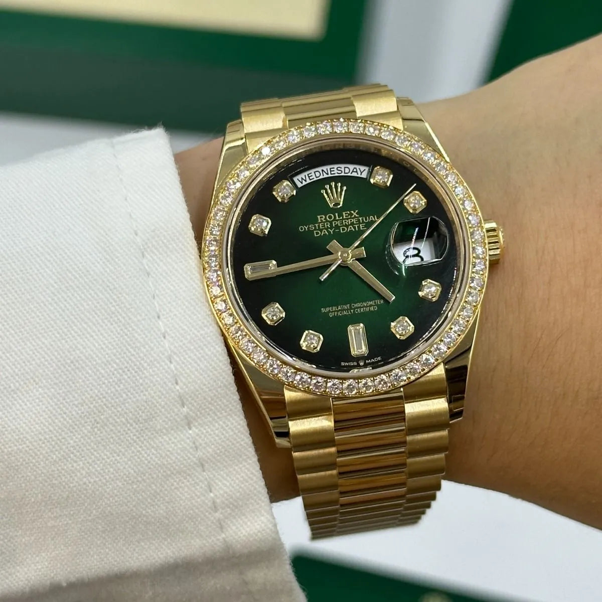 Rolex Day-Date 36 Watch 36mm M128348RBR-0035