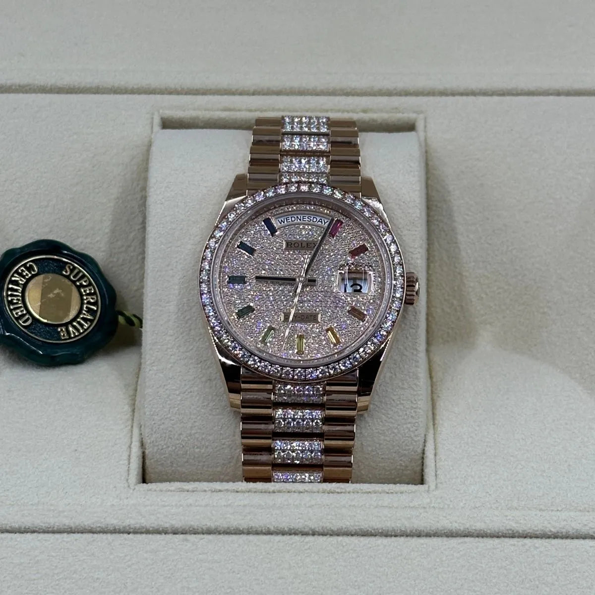 Rolex Day-Date Watch 36mm 128345RBR-0042