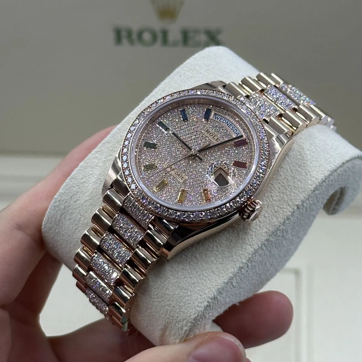 Rolex Day-Date Watch 36mm 128345RBR-0042