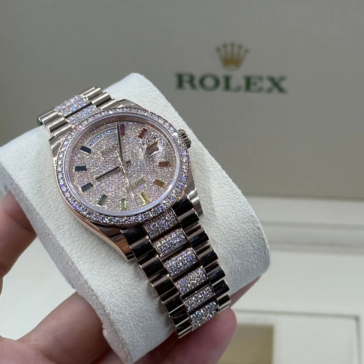 Rolex Day-Date Watch 36mm 128345RBR-0042