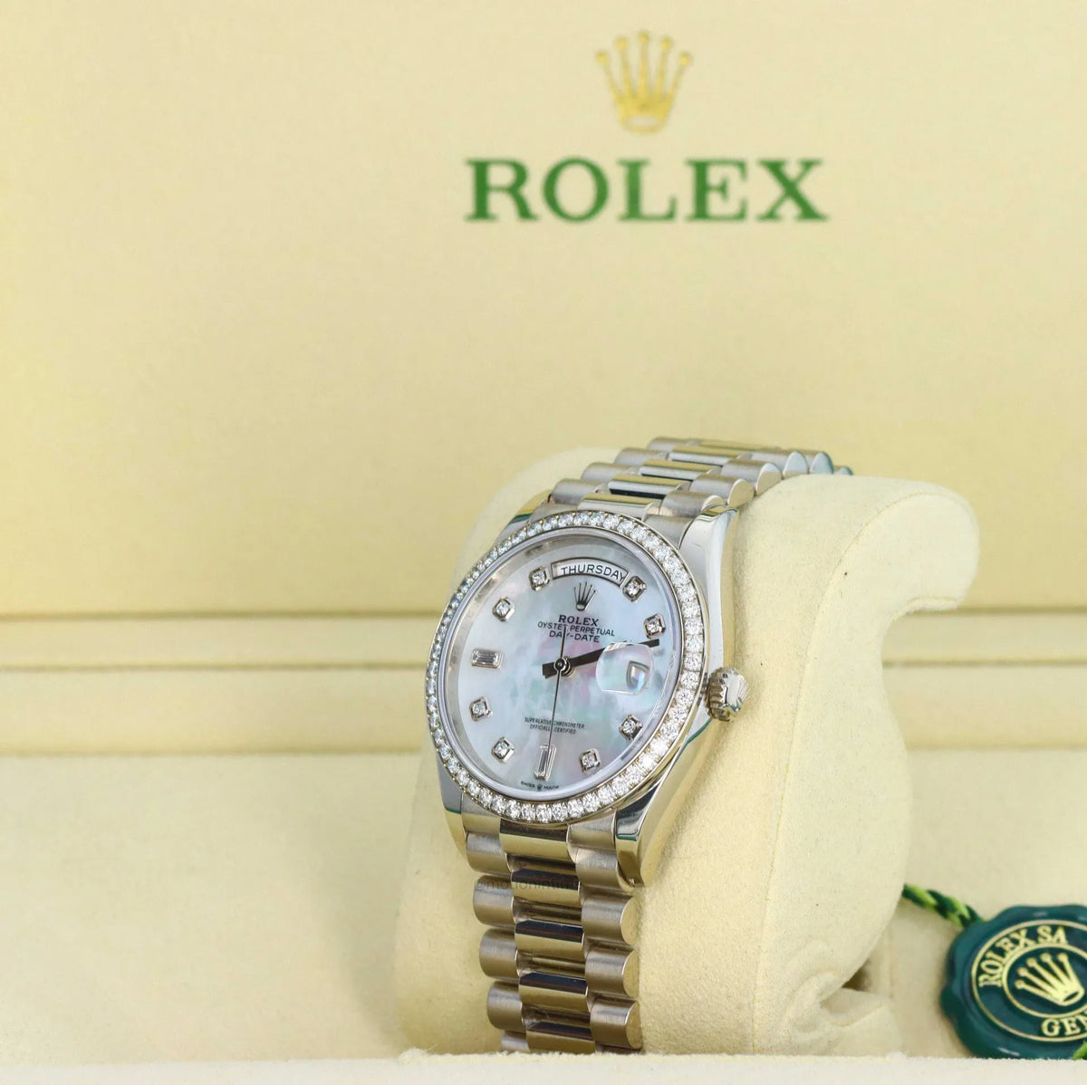 Rolex Day-Date Watch 36mm 128349RBR-0004