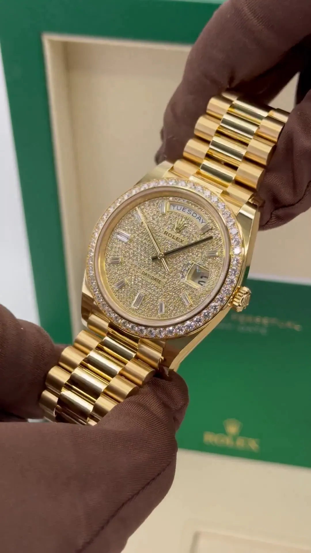Rolex Day-Date Watch 40mm 228348RBR-0037
