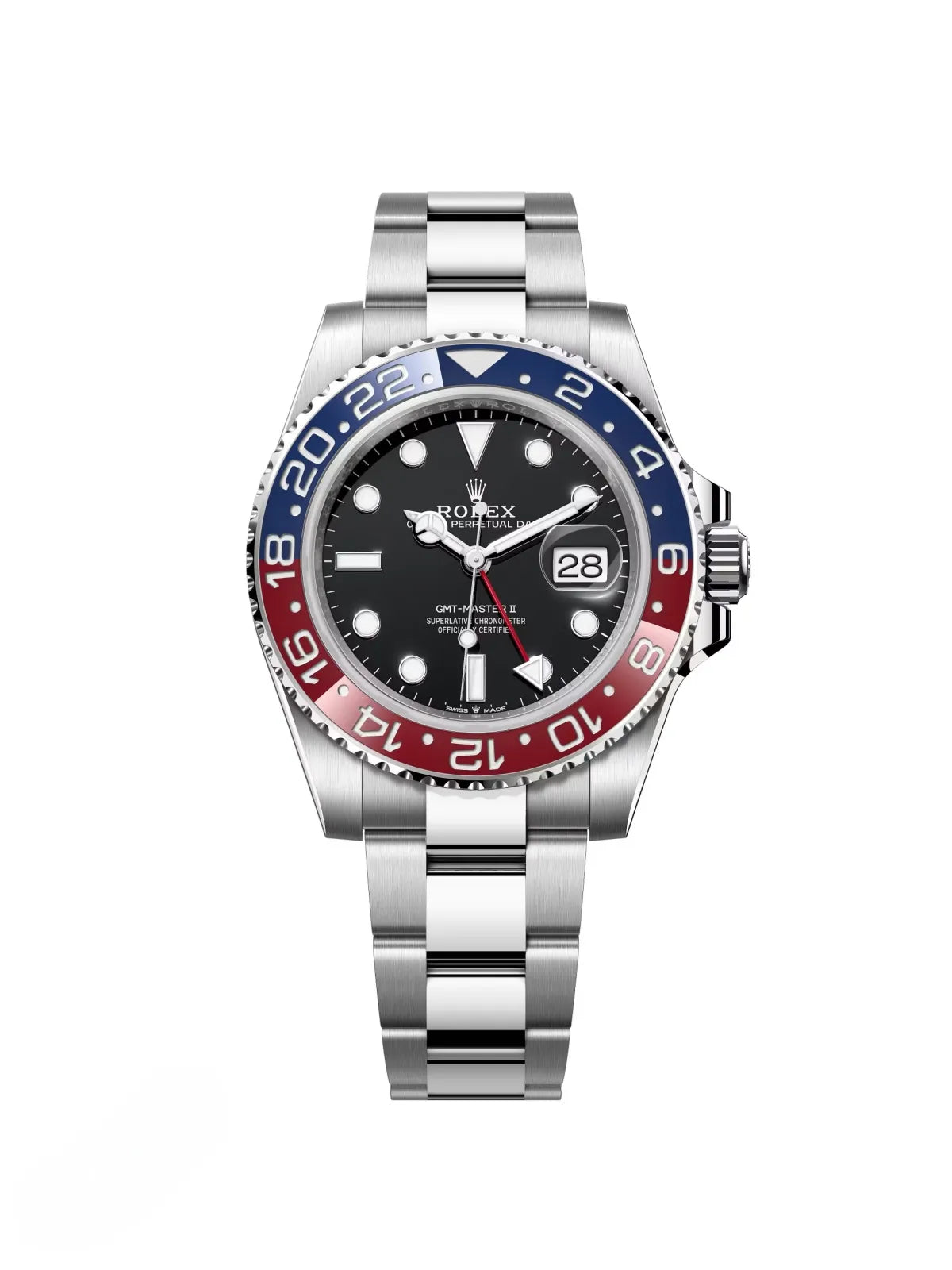 Rolex GMT-Master II Watch 40mm 126710blro-0002