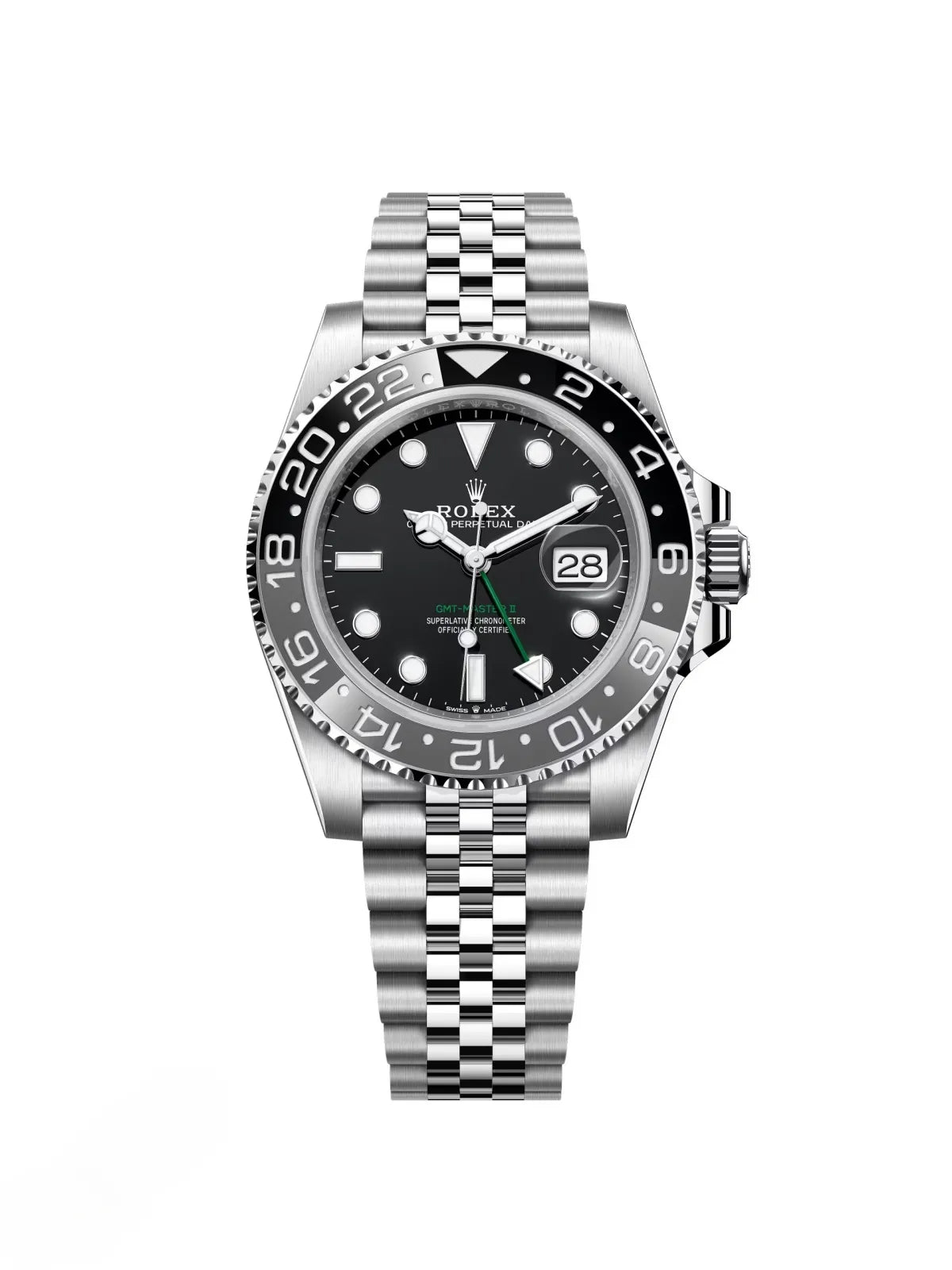 Rolex GMT-Master II Watch 40mm 126710GRNR-0003