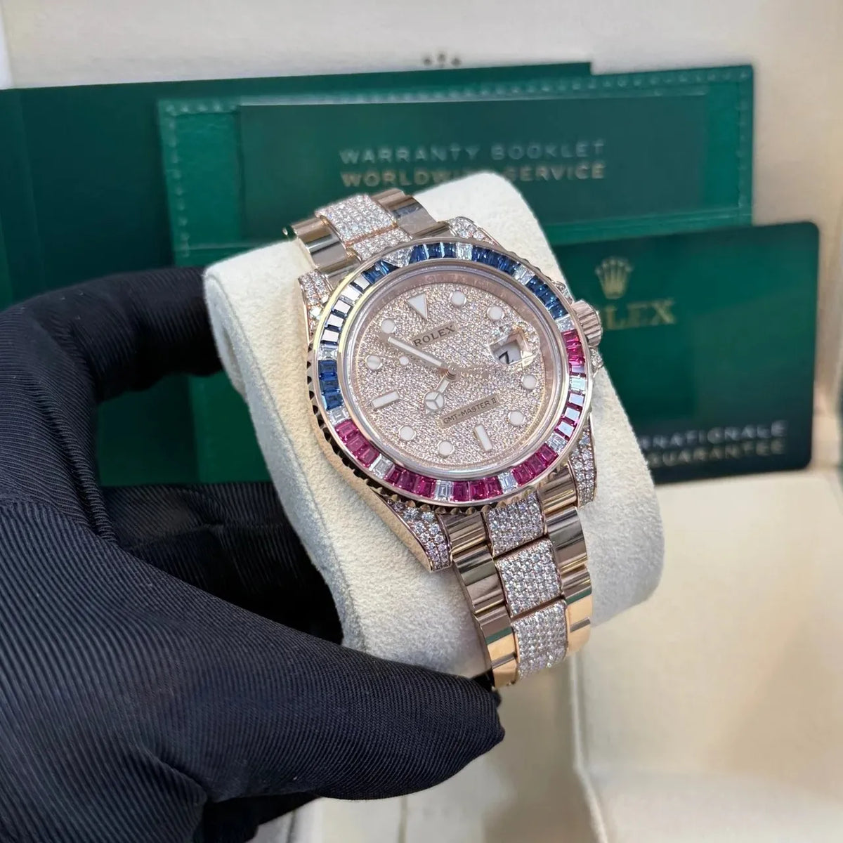 Rolex GMT-Master II Watch 40mm 126755SARU