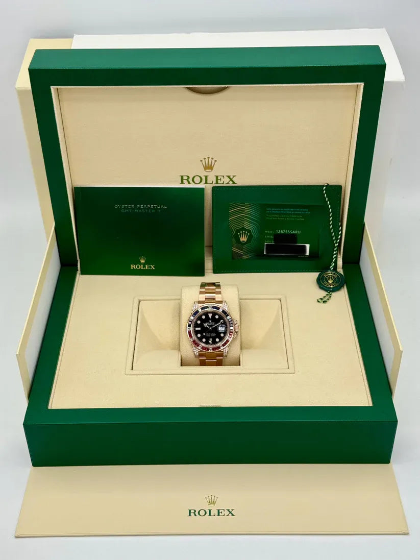 Rolex GMT-Master II Watch 40mm 126755SARU