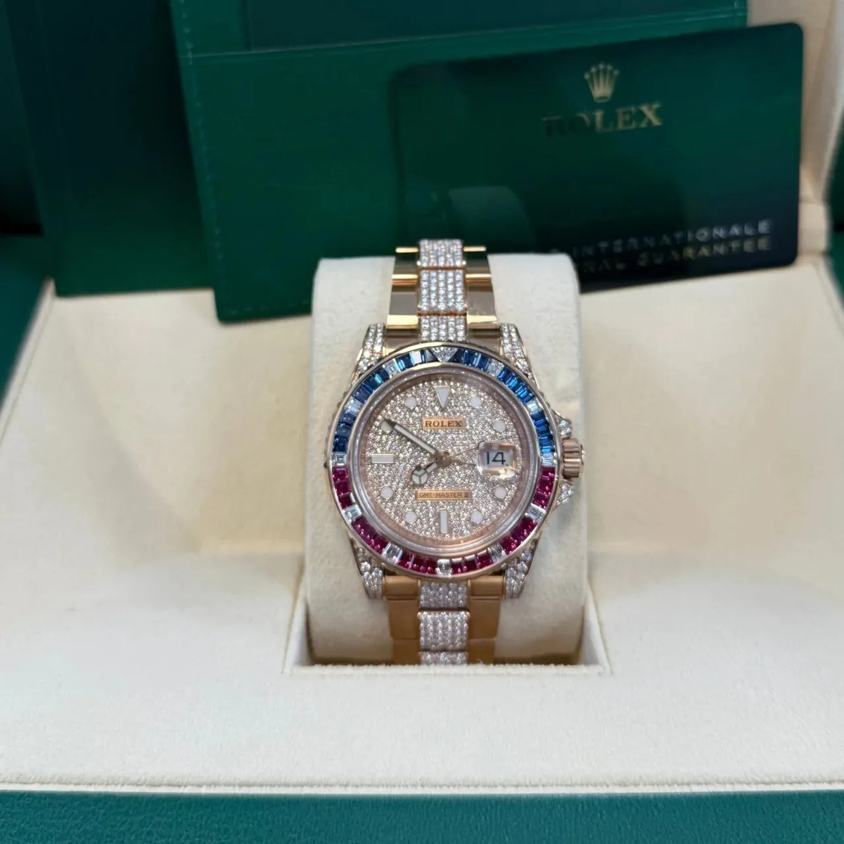 Rolex GMT-Master II Watch 40mm 126755SARU