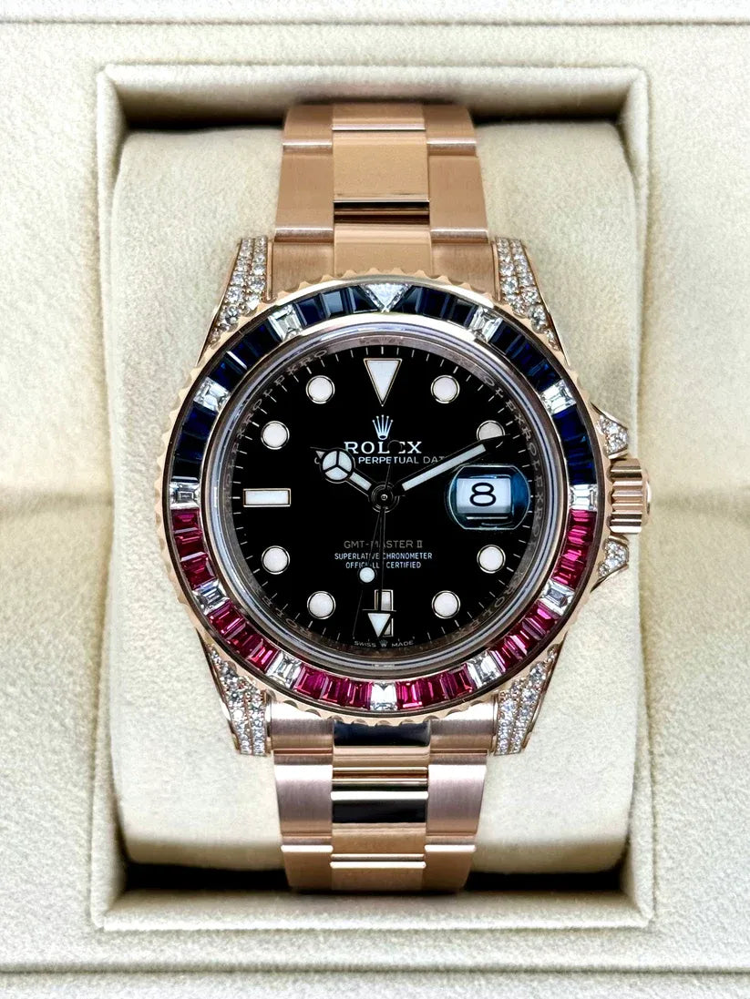 Rolex GMT-Master II Watch 40mm 126755SARU