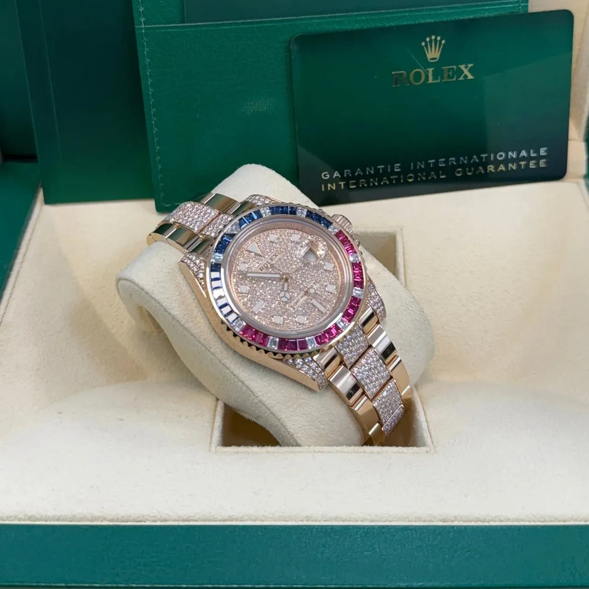 Rolex GMT-Master II Watch 40mm 126755SARU