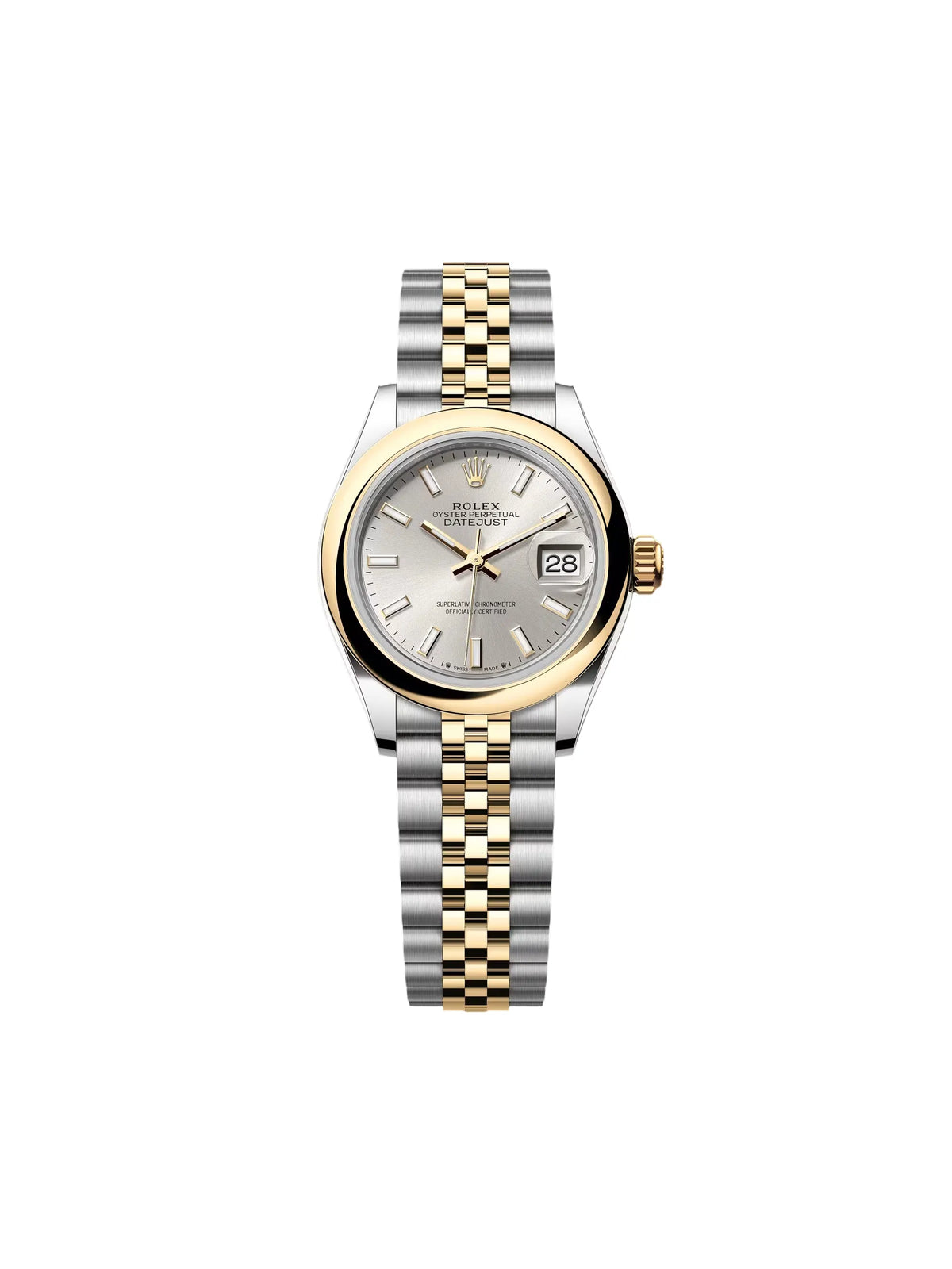 Rolex Lady-Datejust Watch 28mm 279163 Silver Dial