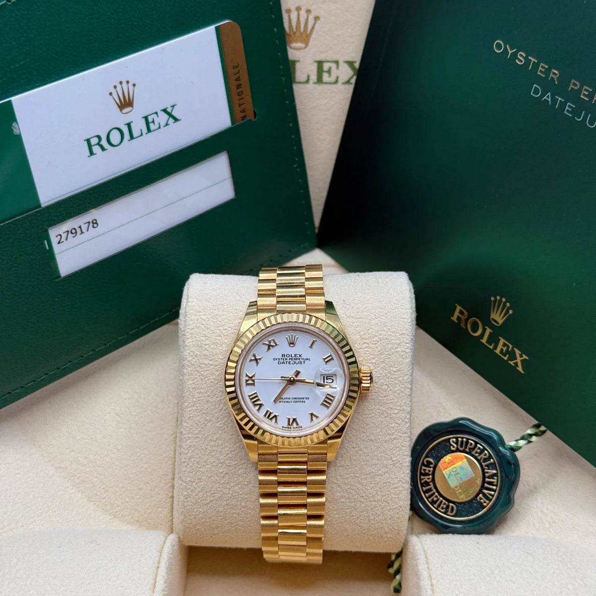 Rolex Lady-Datejust Watch 28mm 279178