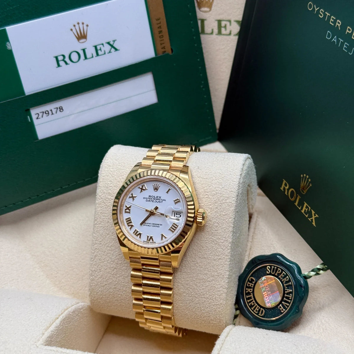 Rolex Lady-Datejust Watch 28mm 279178