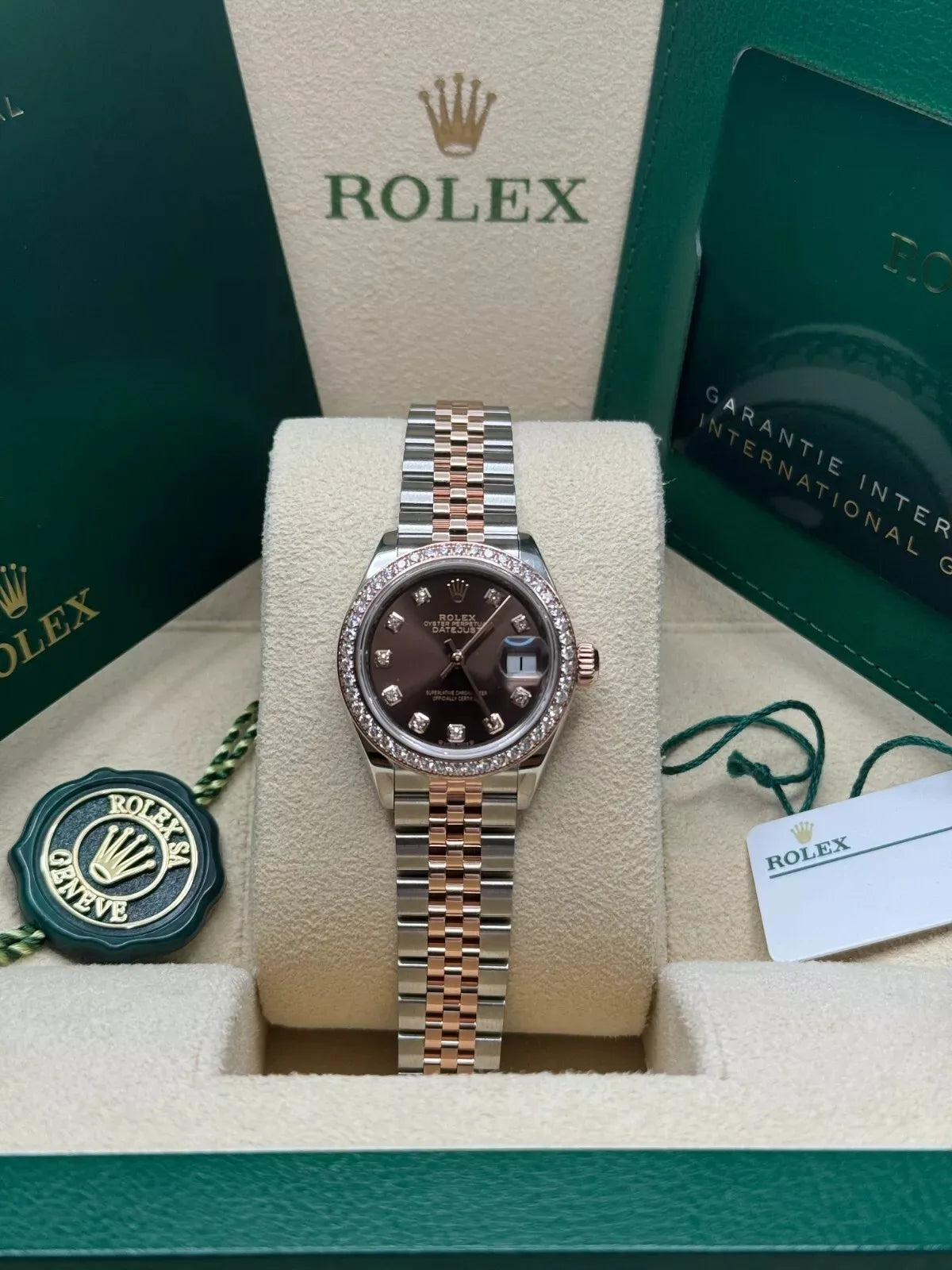 Rolex Lady-Datejust Watch 28mm 279381RBR