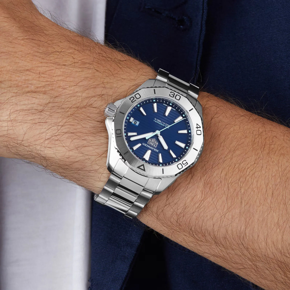 TAG Heuer Aquaracer Professional 200 Solargraph Watch 40mm WBP1113.BA0000