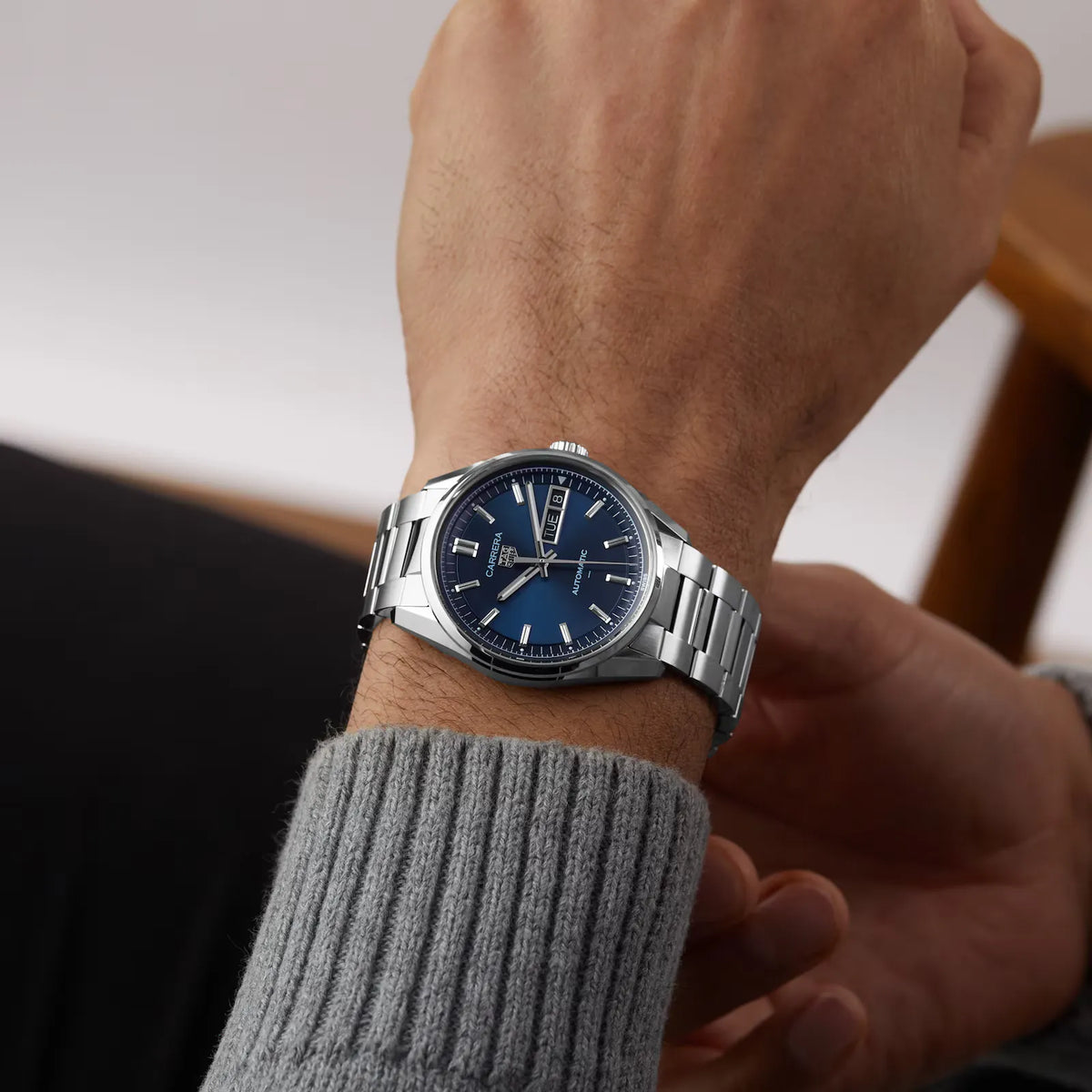 TAG Heuer Carrera Day-Date Watch 41mm WDA2112.BA0043