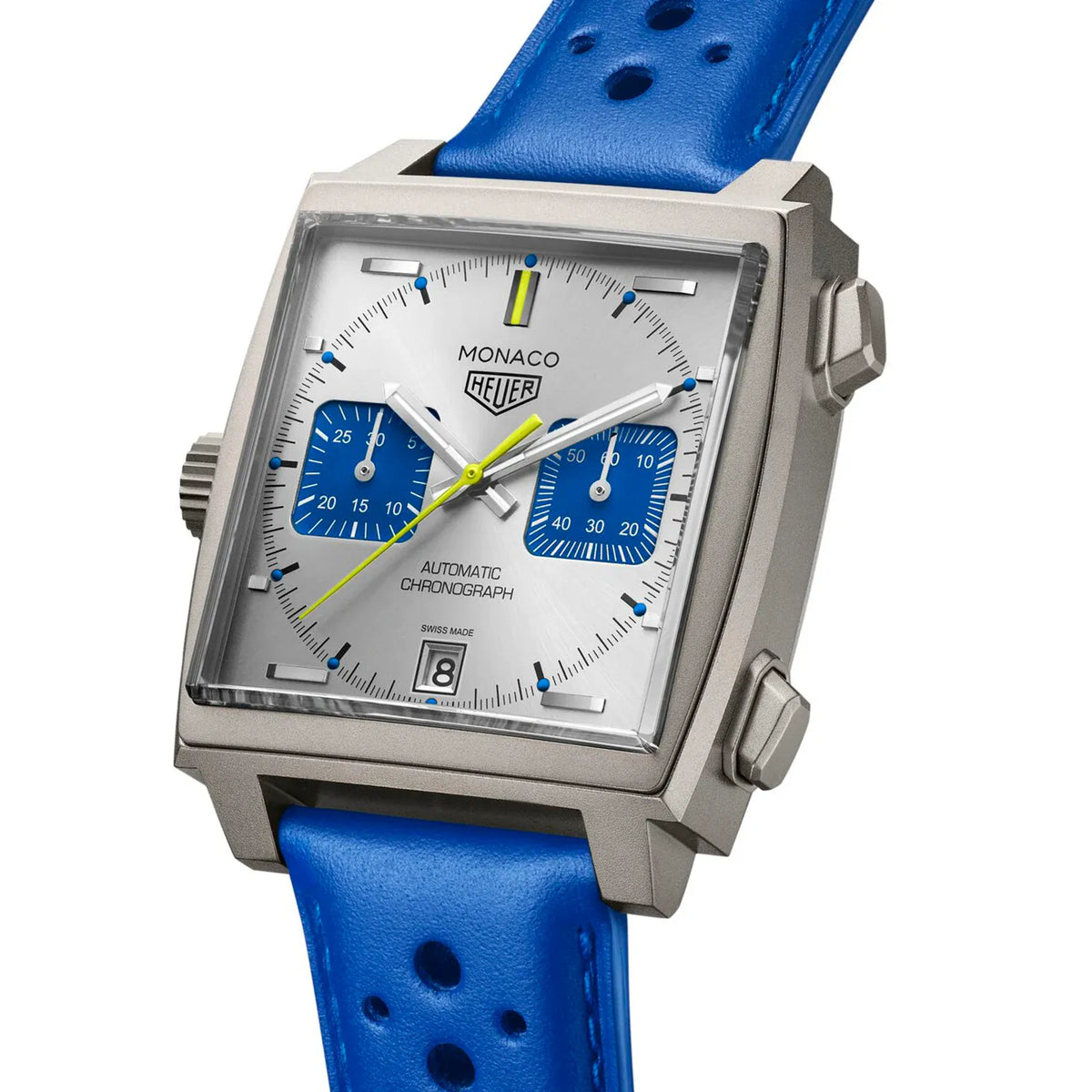 TAG Heuer Monaco Chronograph Watch 39mm CAW218C.FC6548