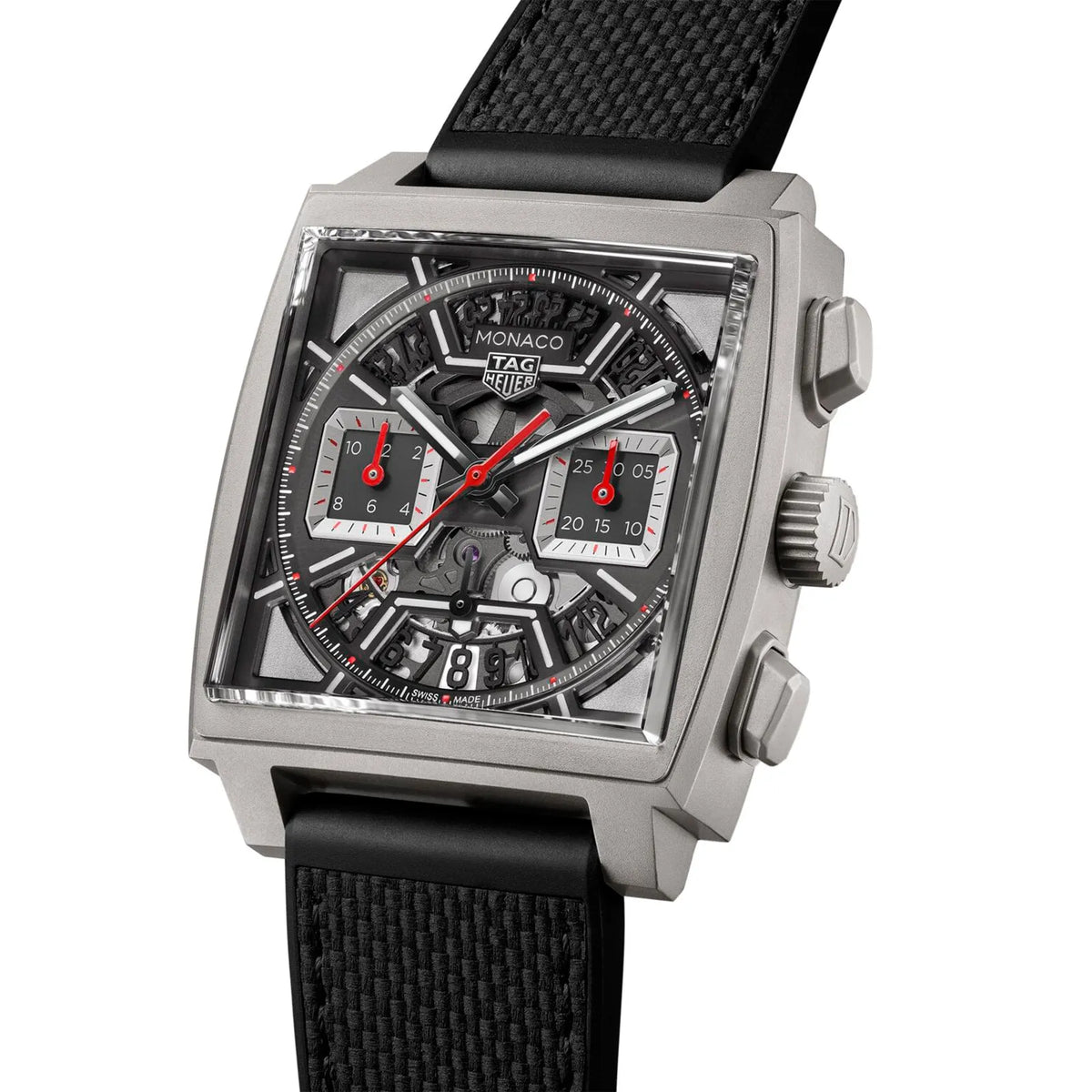 TAG Heuer Monaco Chronograph Watch 39mm CBL2183.FT6236